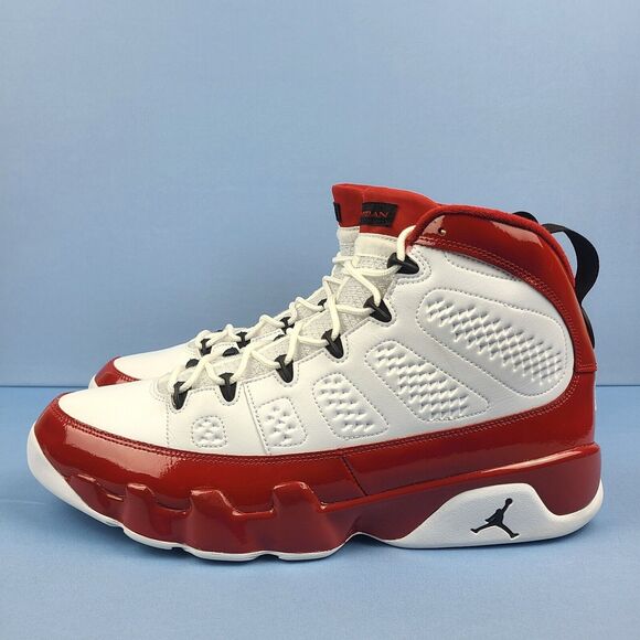 jordan 9 red and white 2019